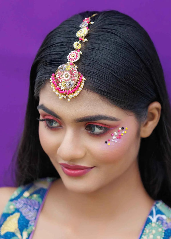 Tara Bai Necklace Earring Tikka