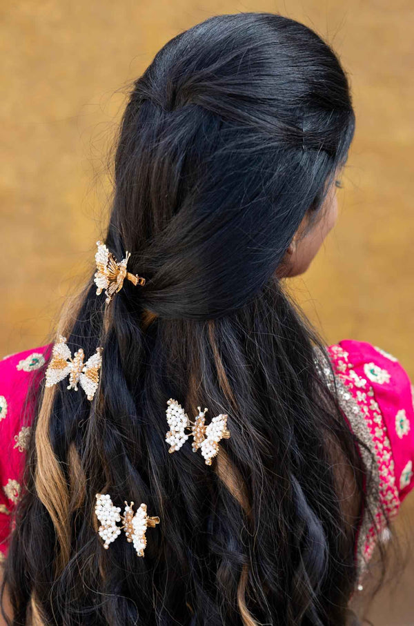 Neela Hair Butterfly Hair Accessories (set of 4)