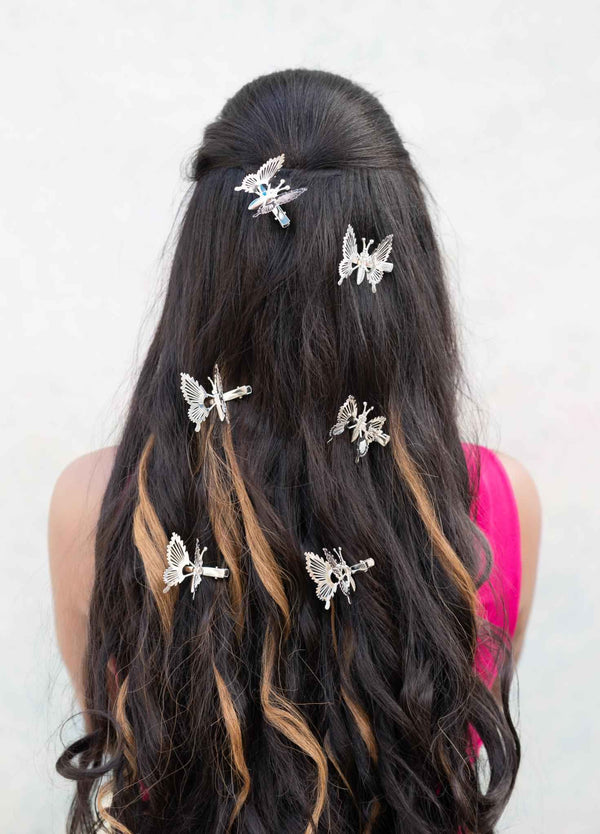 Neera Hair Butterfly Hair Accessories (set of 5)