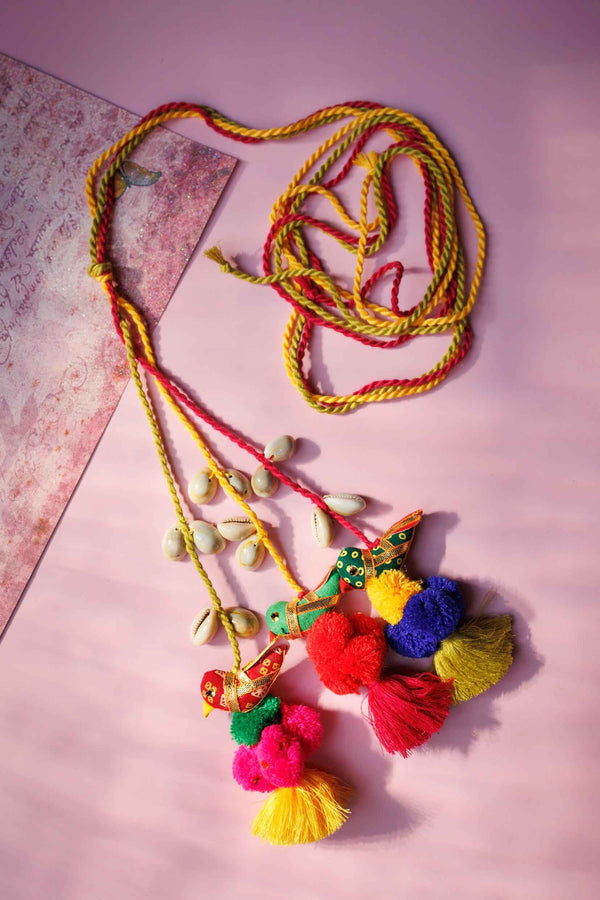 Tulsi Hair Braids Hair Accessories (3 Layers of Paranda)