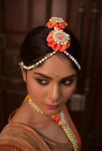 Coral Charm tikka, Jhumka Earrings and Necklaces, shop-by-style, shop-by-vibe Set