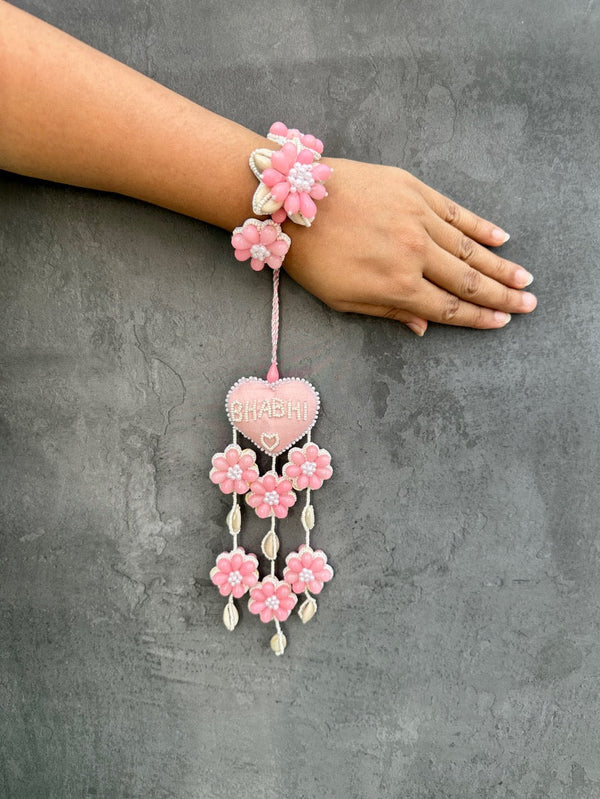 Pink bhabhi lumba set