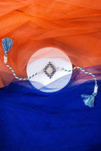 Diamond shaped bhai rakhi