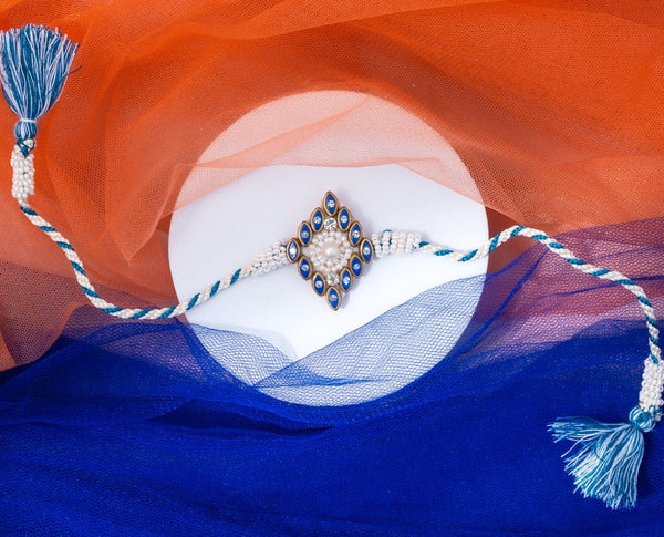 Diamond shaped bhai rakhi
