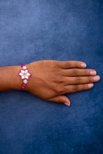 Pink star mirror bhai rakhi