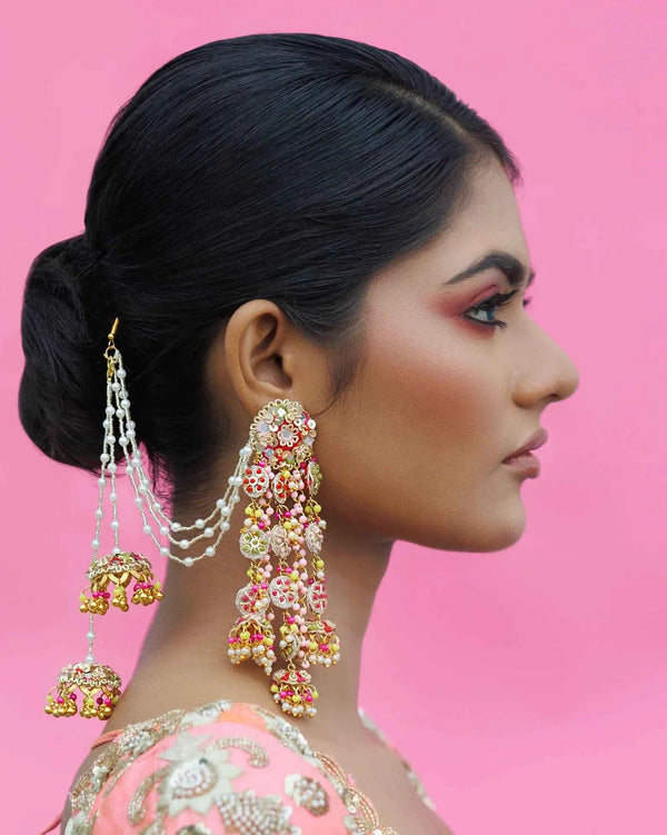 Meera Bai Tikka Earrings