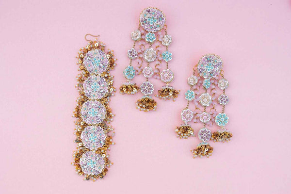 Indira Devi Tikka Earrings