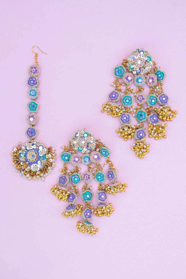 Sundiri Devi Tikka Earrings
