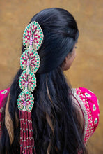 Peacock Embroidered Hair Accessories (1pcs)