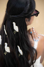 Flamingoes Embroidered Hair Accessories (Set of 5)