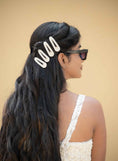 Rati Hair Pearls Hair Accessories  (Set of 2)