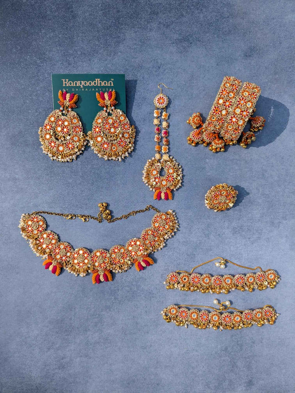 Parul Orange Red