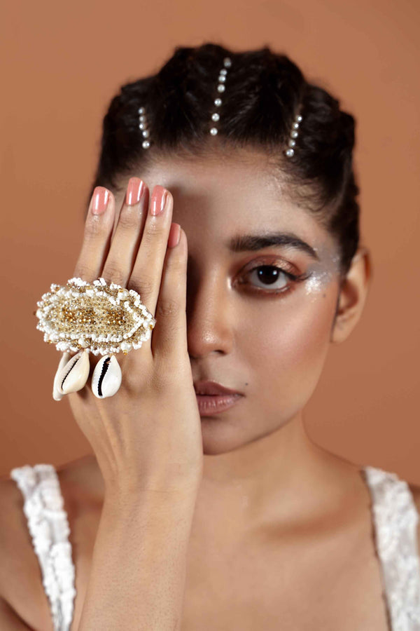 Aqua Mirage Rings