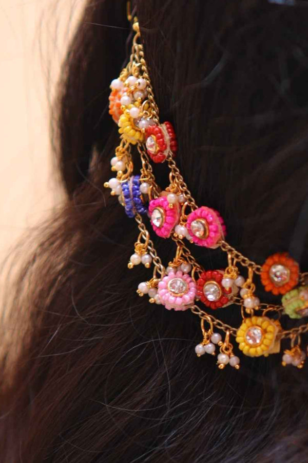 Arnika Earrings + Sheeshpatti