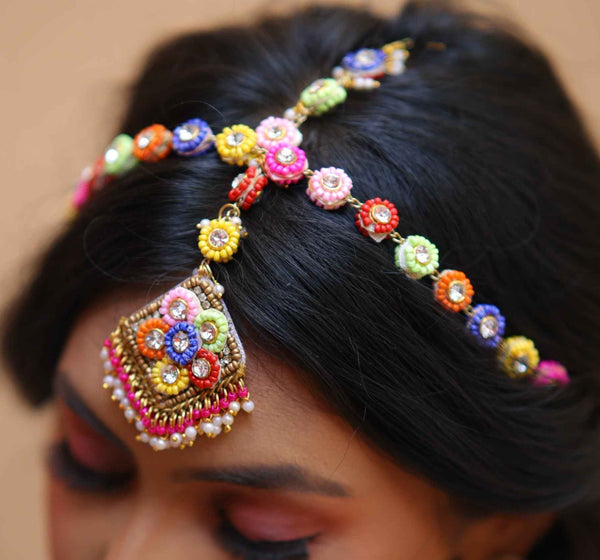Arnika Earrings + Sheeshpatti