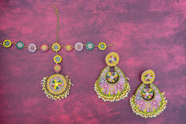 Sanyogita Tikka Earrings